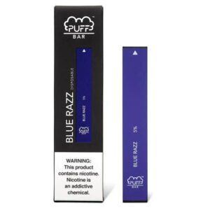 Puff Bar Disposable Device Blue Razz
