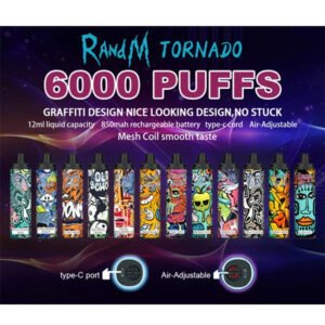 Alternative view of Tornado R&M Disposable Pina Colada Rum (6000 Puffs)
