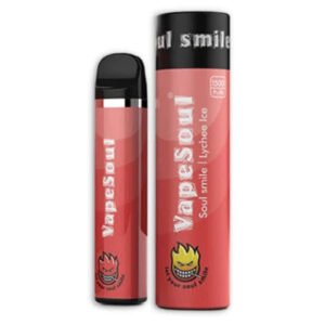 Alternative view of VapeSoul Smile II Lychee Ice (1500 Puffs)
