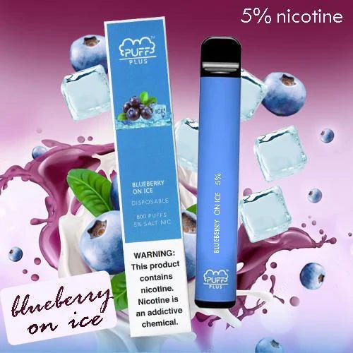 Puff Plus Blueberry on Ice (800 Puffs) - Image 2