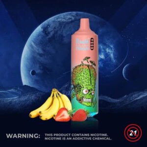 Tornado R&M Strawberry Banana (9000 Puffs)