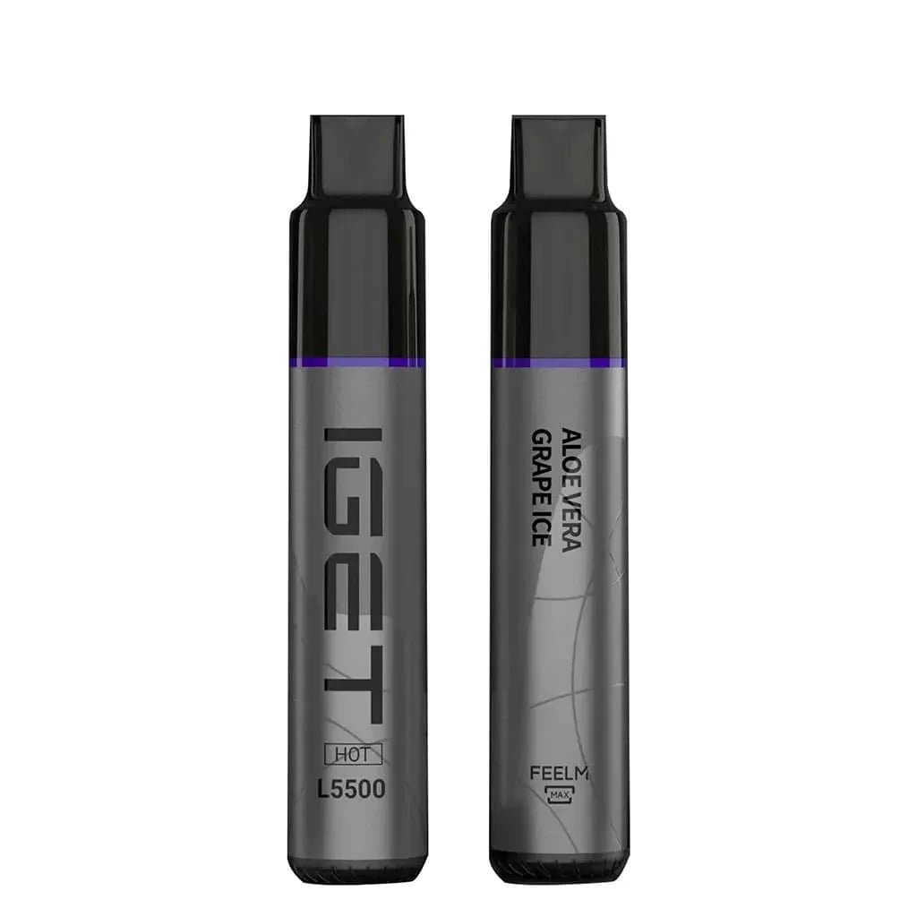 IGET HOT - Aloe Vera Grape Ice (5500 Puffs)