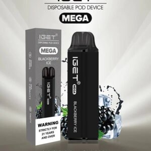 IGET Mega Blackberry Ice (3000 Puffs)