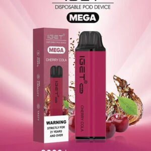 IGET Mega Cherry Cola (3000 Puffs)