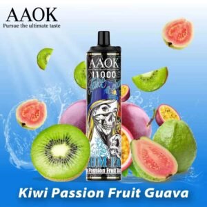AAOK A83 Kiwi Passion Fruit Guava (11000 Puffs)