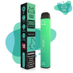 FoxyVape - Menthol (3000 Puffs)