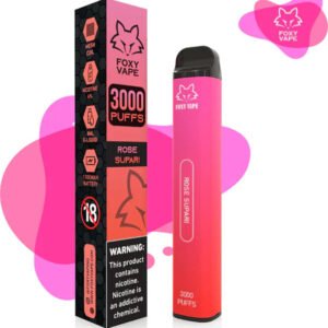 FoxyVape - Rose Supari (3000 Puffs)